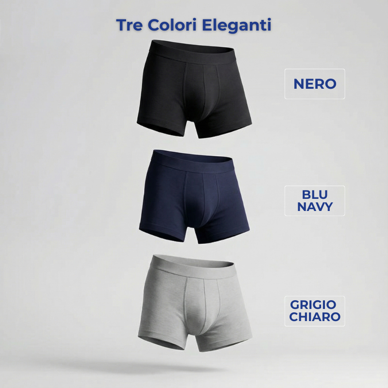 Boxer Assorbenti Lavabili da Uomo