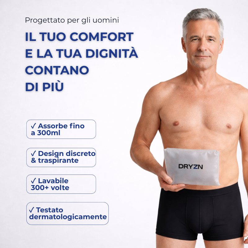 Boxer Assorbenti Lavabili da Uomo