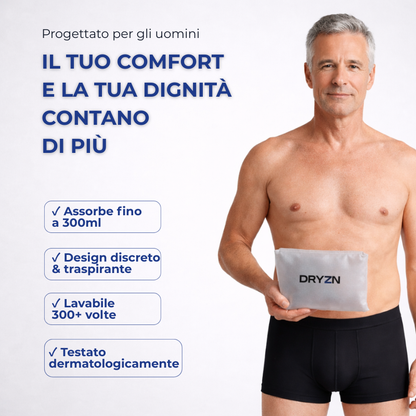 Boxer Assorbenti Lavabili da Uomo